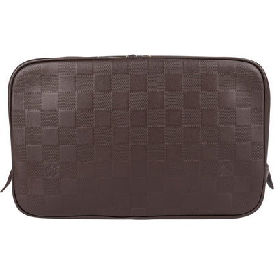 Louis Vuitton Monogram Damier Infini Trousse Toilette Clutch