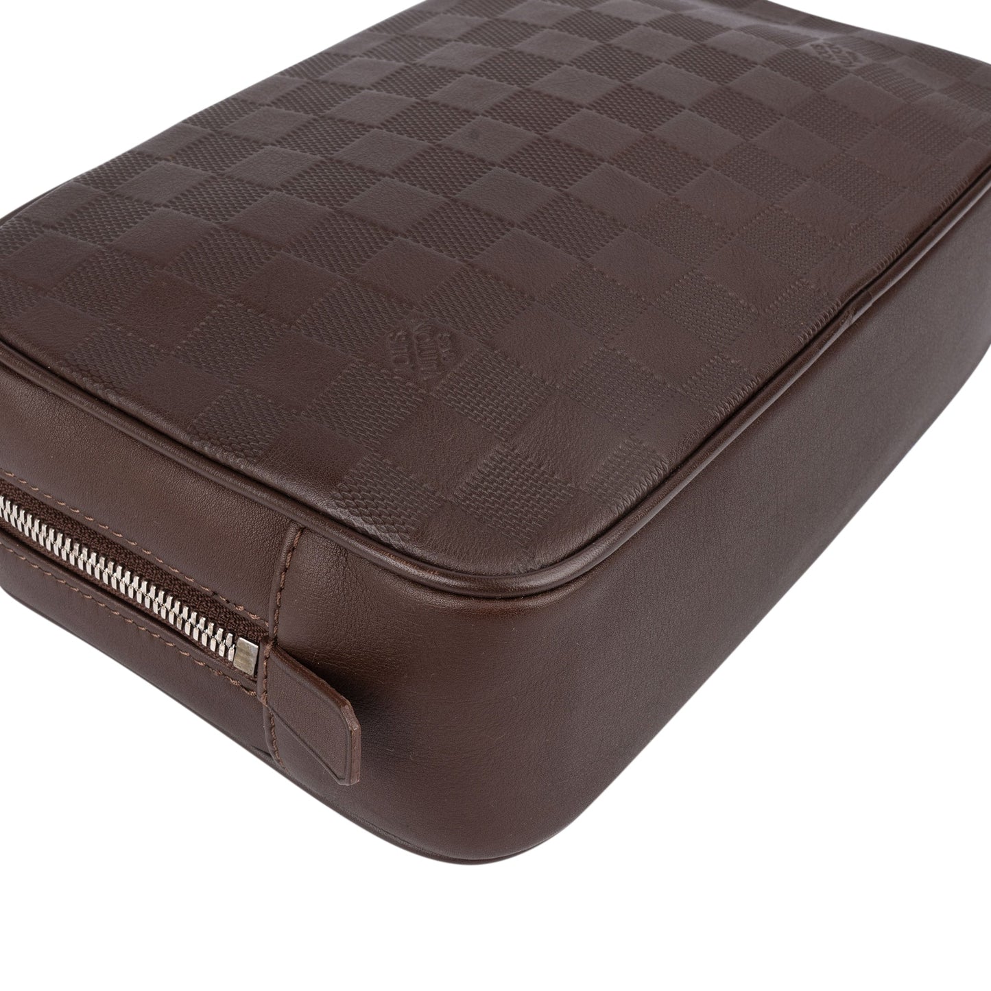 Louis Vuitton Monogram Damier Infini Trousse Toilette Clutch