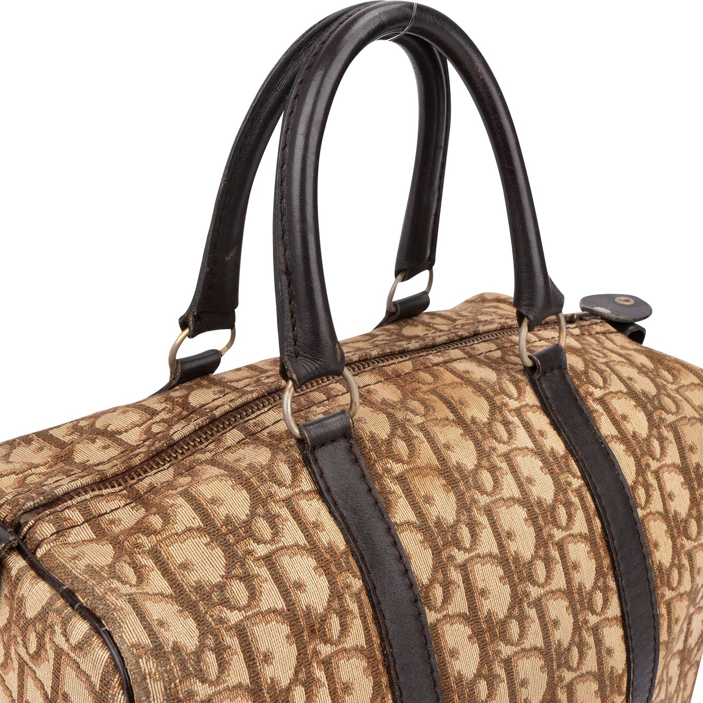 Christian Dior Trotter Monogram Boston 30 Handbag
