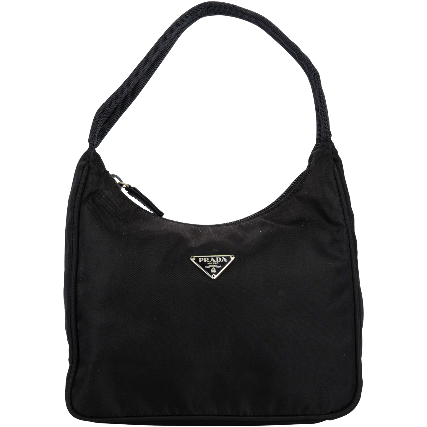 Prada Nylon Triangle Re-Edition Shoulder Bag