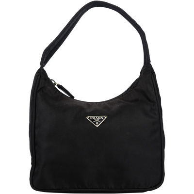 Prada Nylon Triangle Re-Edition Shoulder Bag