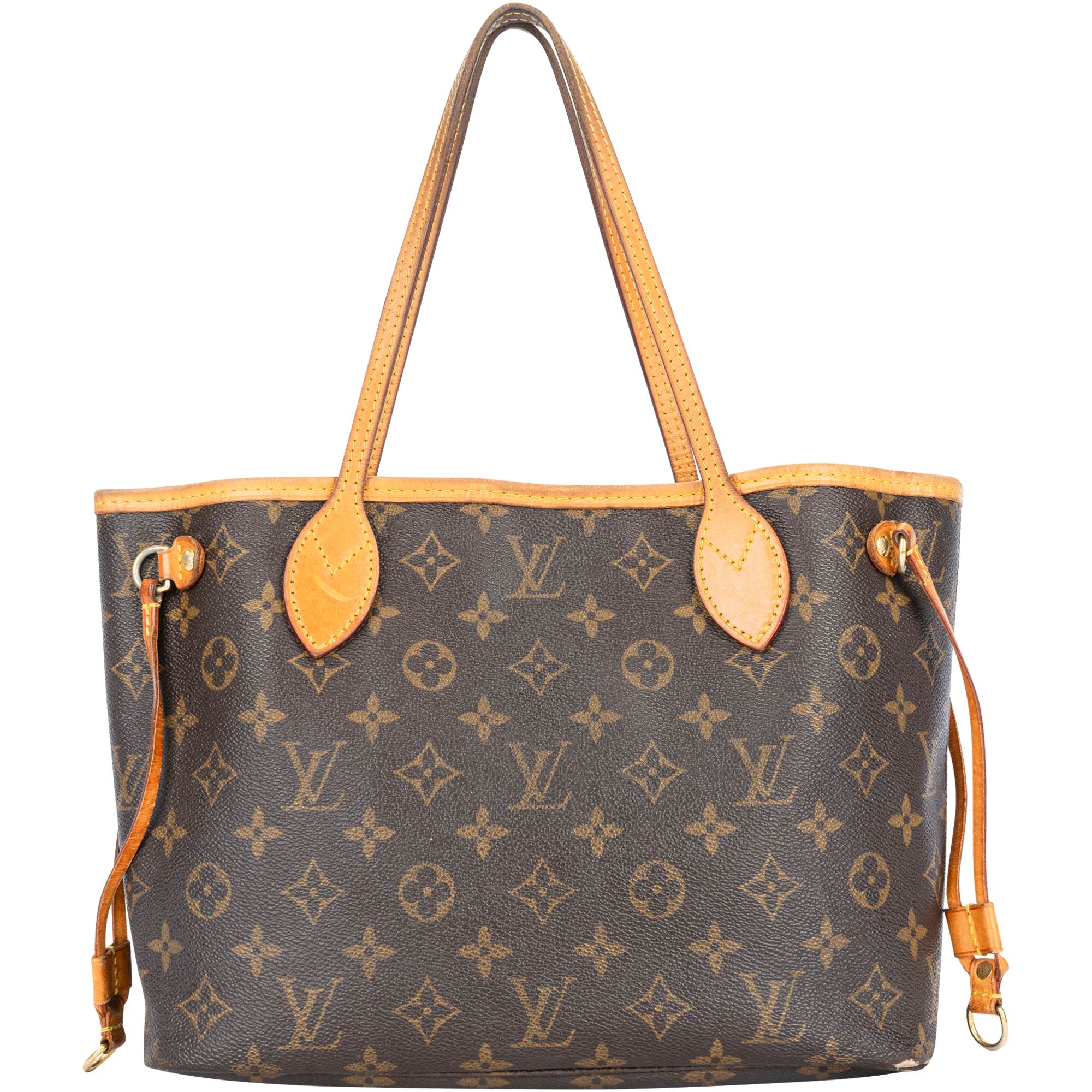 Louis Vuitton Canvas Monogram Neverfull PM Shoulder Bag