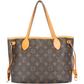 Louis Vuitton Canvas Monogram Neverfull PM Shoulder Bag