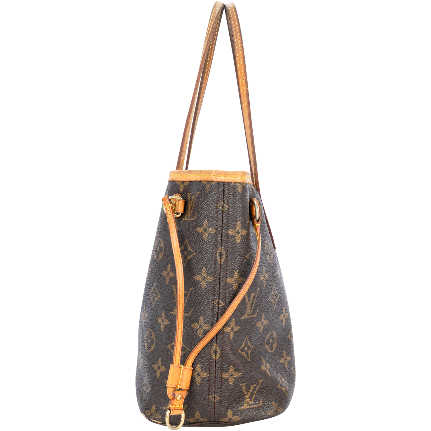Louis Vuitton Canvas Monogram Neverfull PM Shoulder Bag