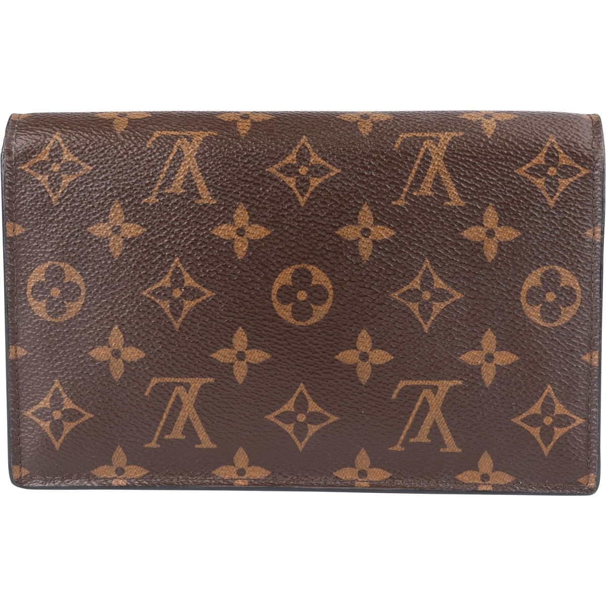 Louis Vuitton Monogram Canvas Flore Wallet On Chain Crossbody Bag