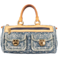 Louis Vuitton Denim Monogram Neo Speedy 30 Handbag