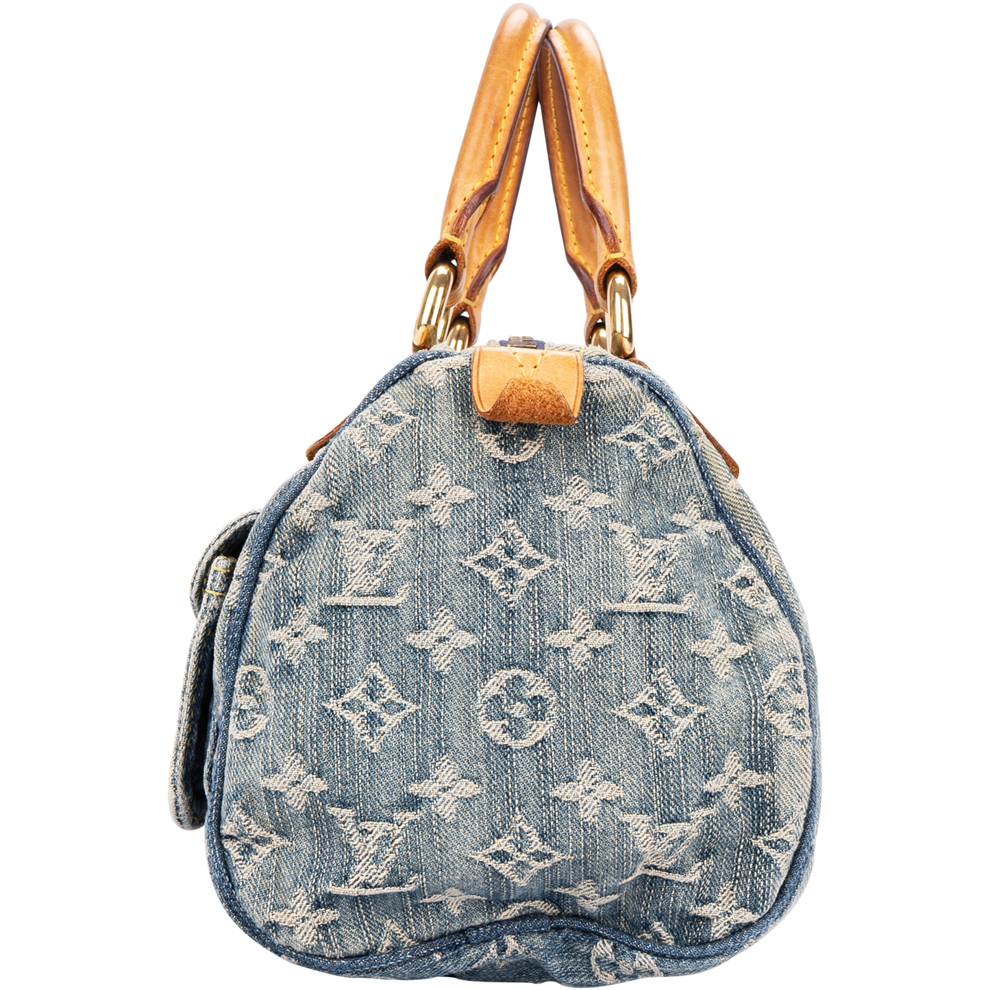 Louis Vuitton Denim Monogram Neo Speedy 30 Handbag