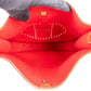 Hermès Rouge Wool Felt Evelyne PM Crossbody Bag