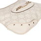 Gucci Leather GG Monogram Horsebit Mini Jackie Handbag