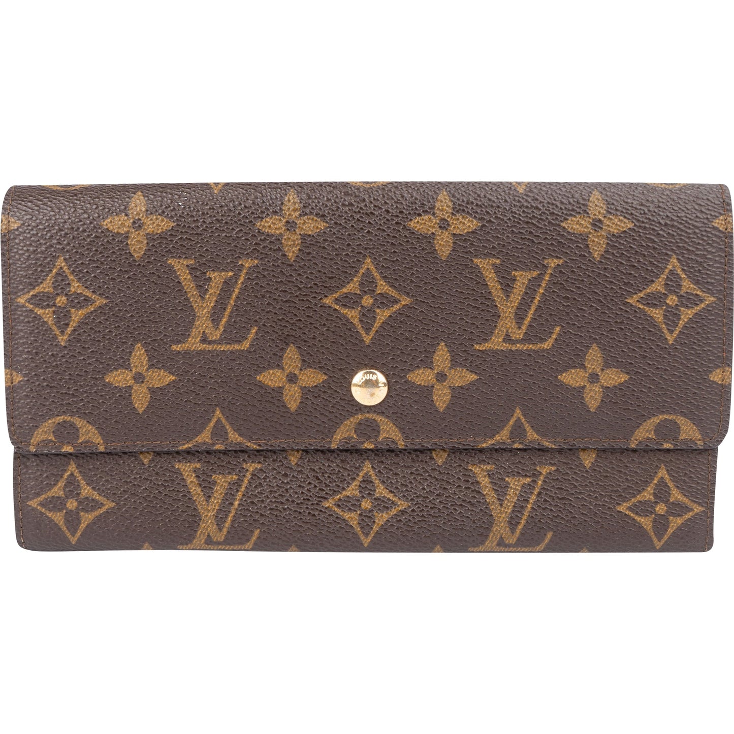 Louis Vuitton Canvas Monogram Sarah Wallet