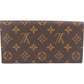Louis Vuitton Canvas Monogram Sarah Wallet