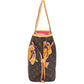 Louis Vuitton Canvas Monogram Limited Roses Neverfull MM Shoulder Bag