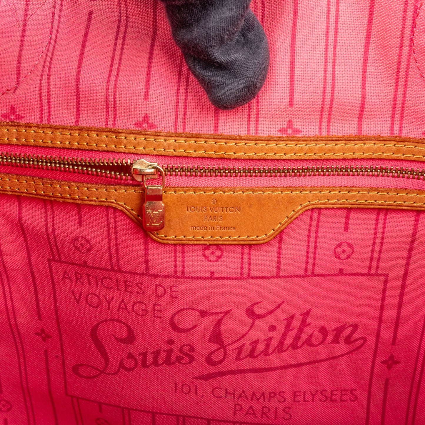Louis Vuitton Canvas Monogram Limited Roses Neverfull MM Shoulder Bag