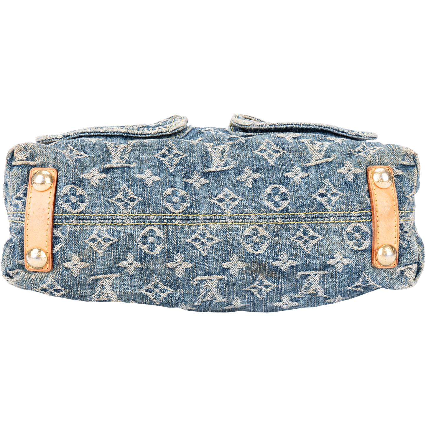 Louis Vuitton Denim Monogram Baggy PM Shoulder Bag