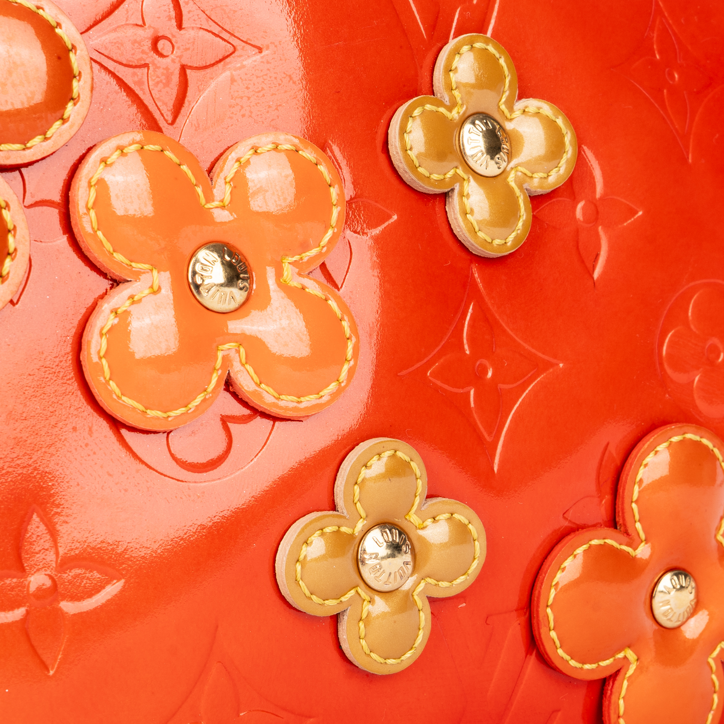 Louis Vuitton Limited Flower Vernis Monogram Lexington Pochette