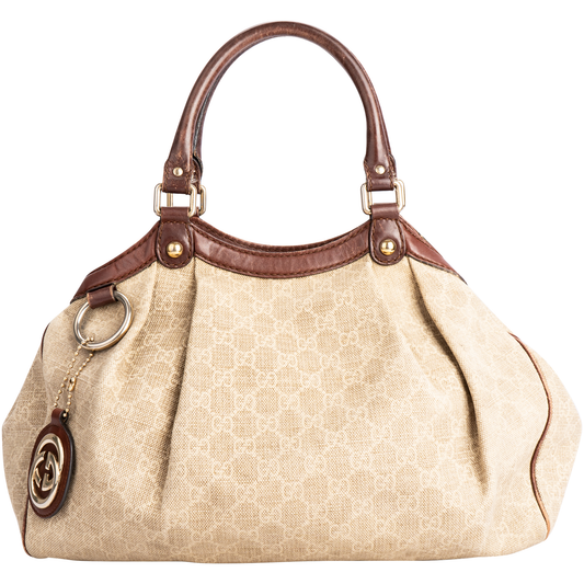 Gucci Monogram Sukey Shoulder Bag