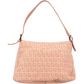 Fendi Zucchino Mamma Baguette Shoulder Bag