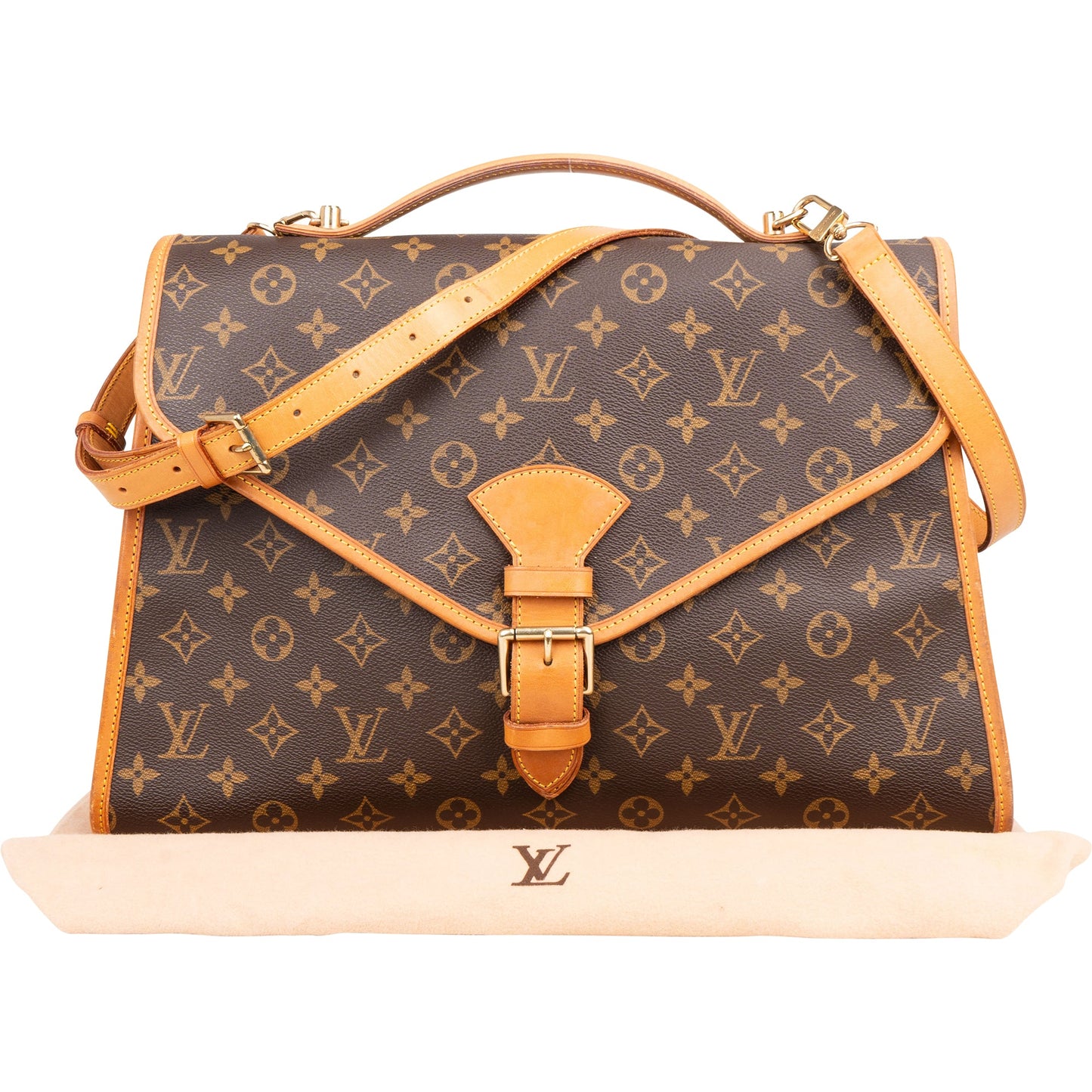 Louis Vuitton Canvas Monogram Bel Air Handbag