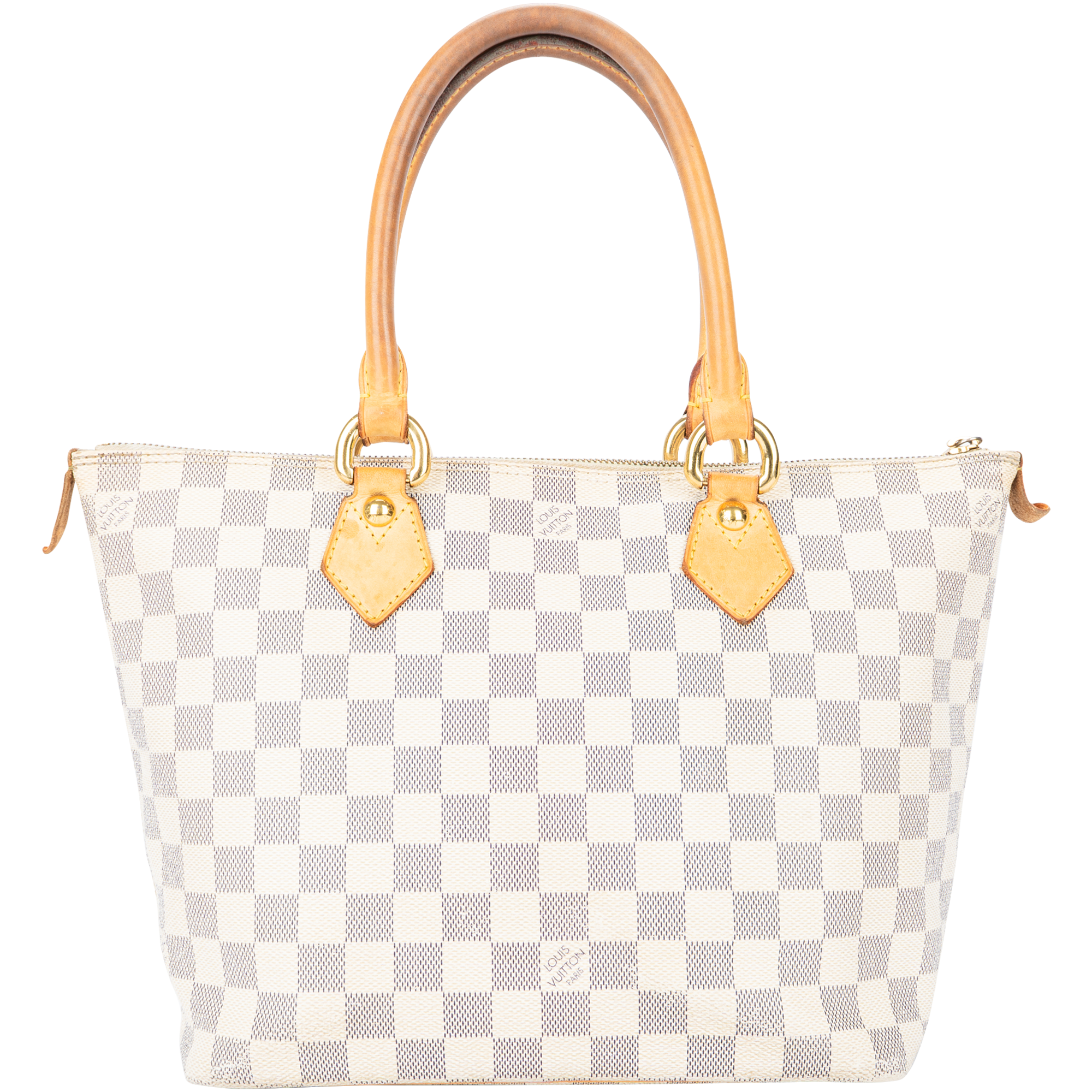 Louis Vuitton Damier Azur Monogram Saleya PM Shoulder Bag