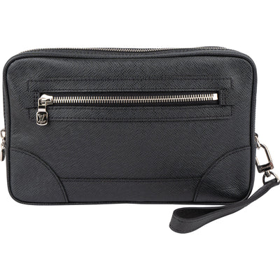 Louis Vuitton Noir Taiga Leather Pavel Toiletry Bag