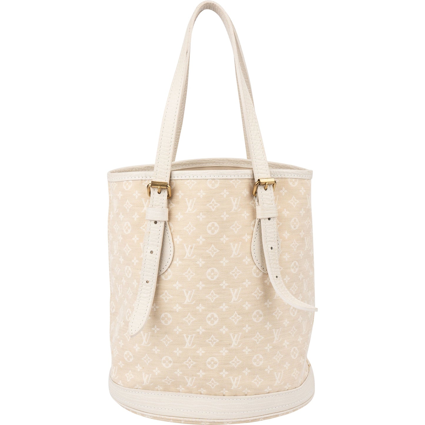 Louis Vuitton Mini Lin Monogram Bucket PM Handbag