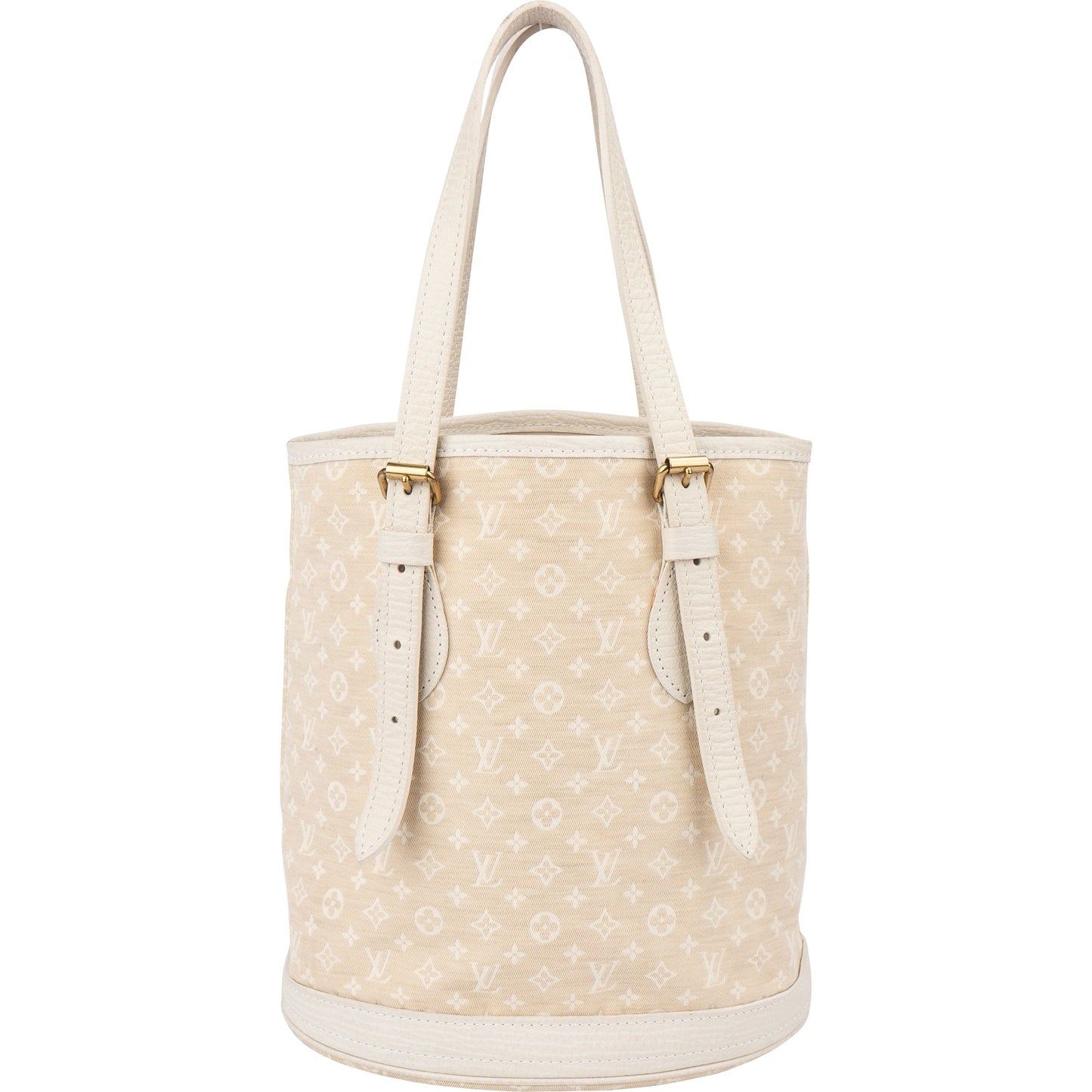 Louis Vuitton Mini Lin Monogram Bucket PM Handbag