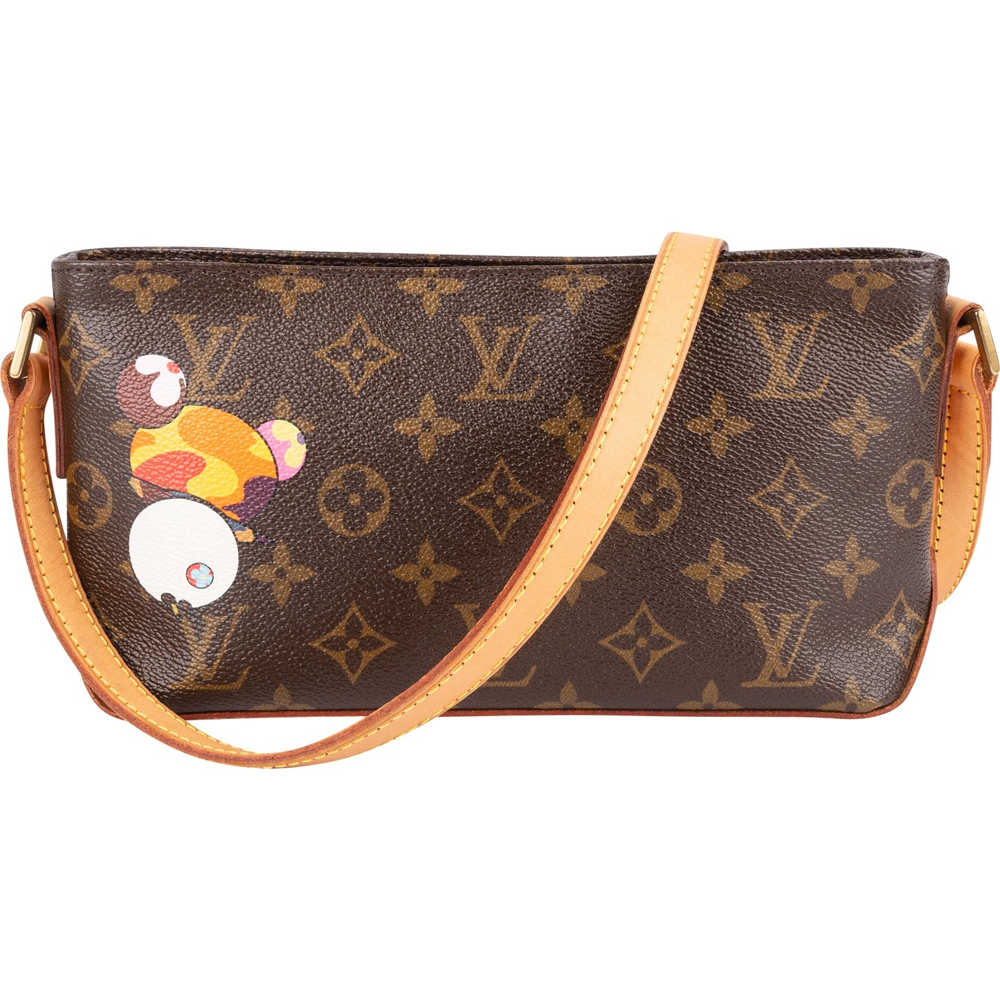 Louis Vuitton Monogram Canvas Murakami Panda Trotteur Crossbody Bag