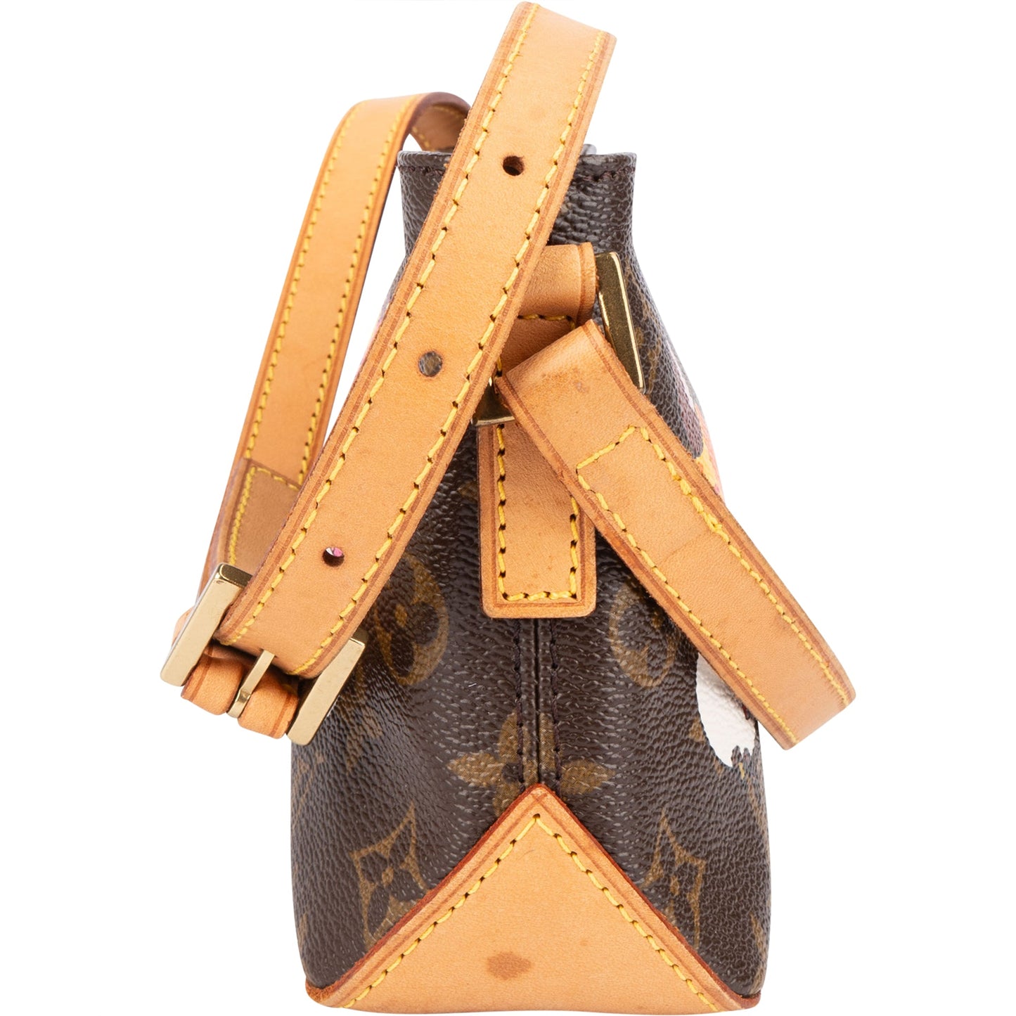 Louis Vuitton Monogram Canvas Murakami Panda Trotteur Crossbody Bag