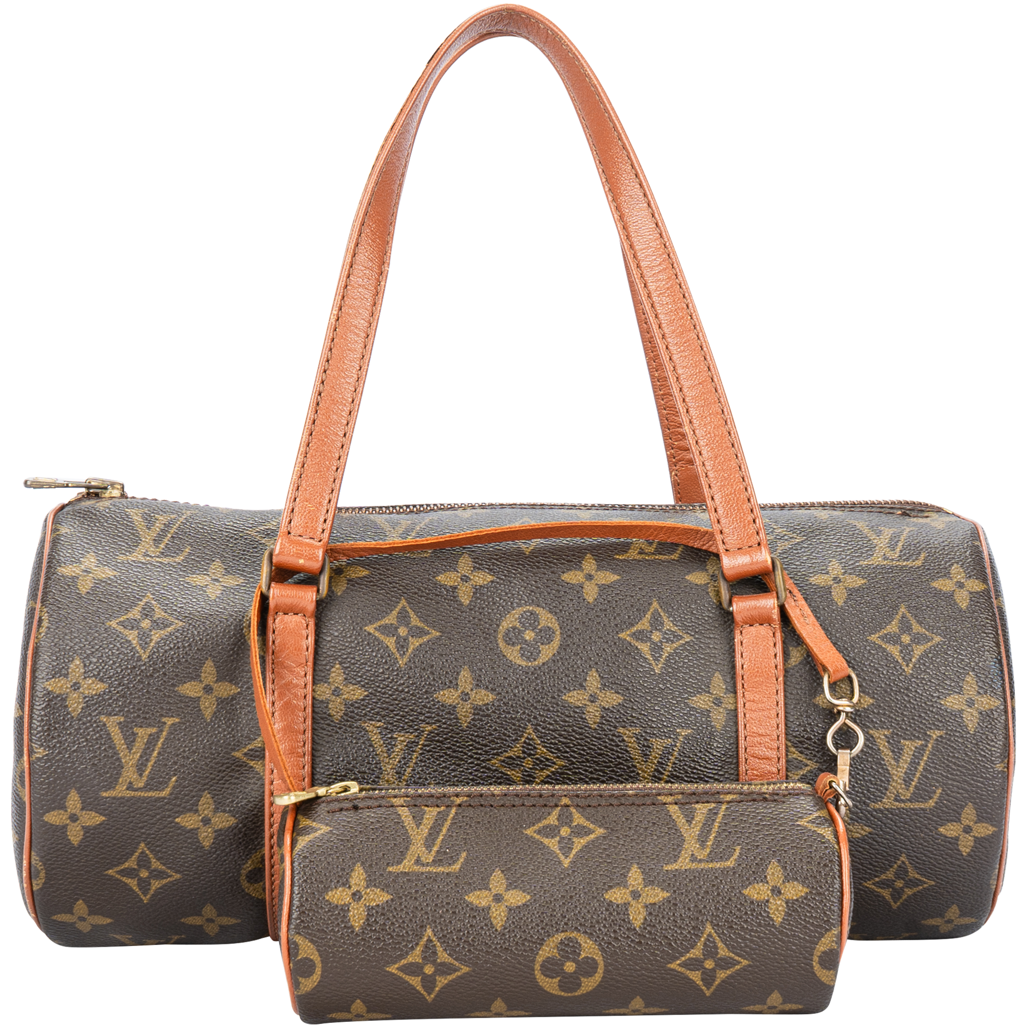 Louis Vuitton Canvas Monogram Papillon Set Shoulder Bag