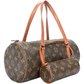 Louis Vuitton Canvas Monogram Papillon Set Schultertasche