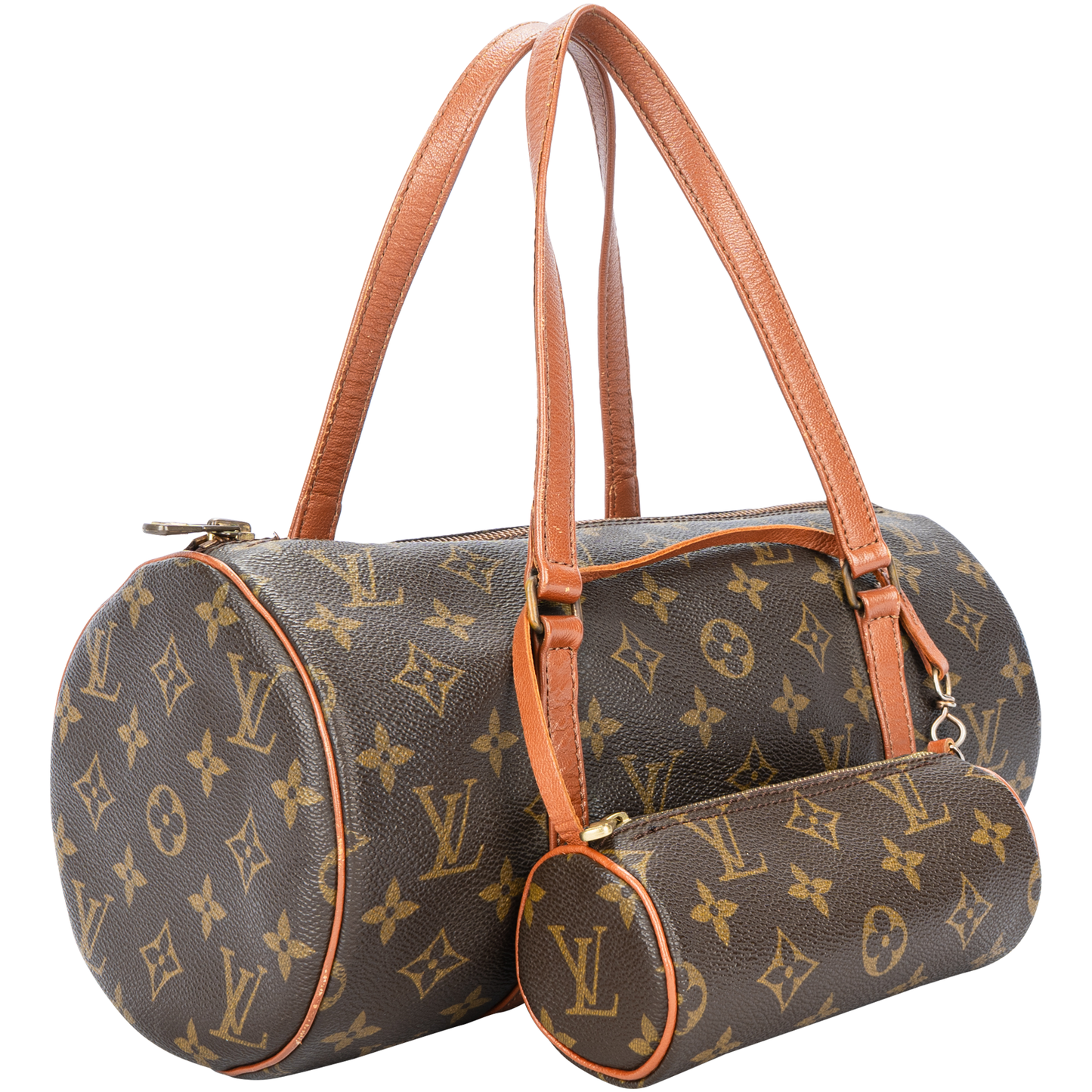 Louis Vuitton Canvas Monogram Papillon Set Schultertasche