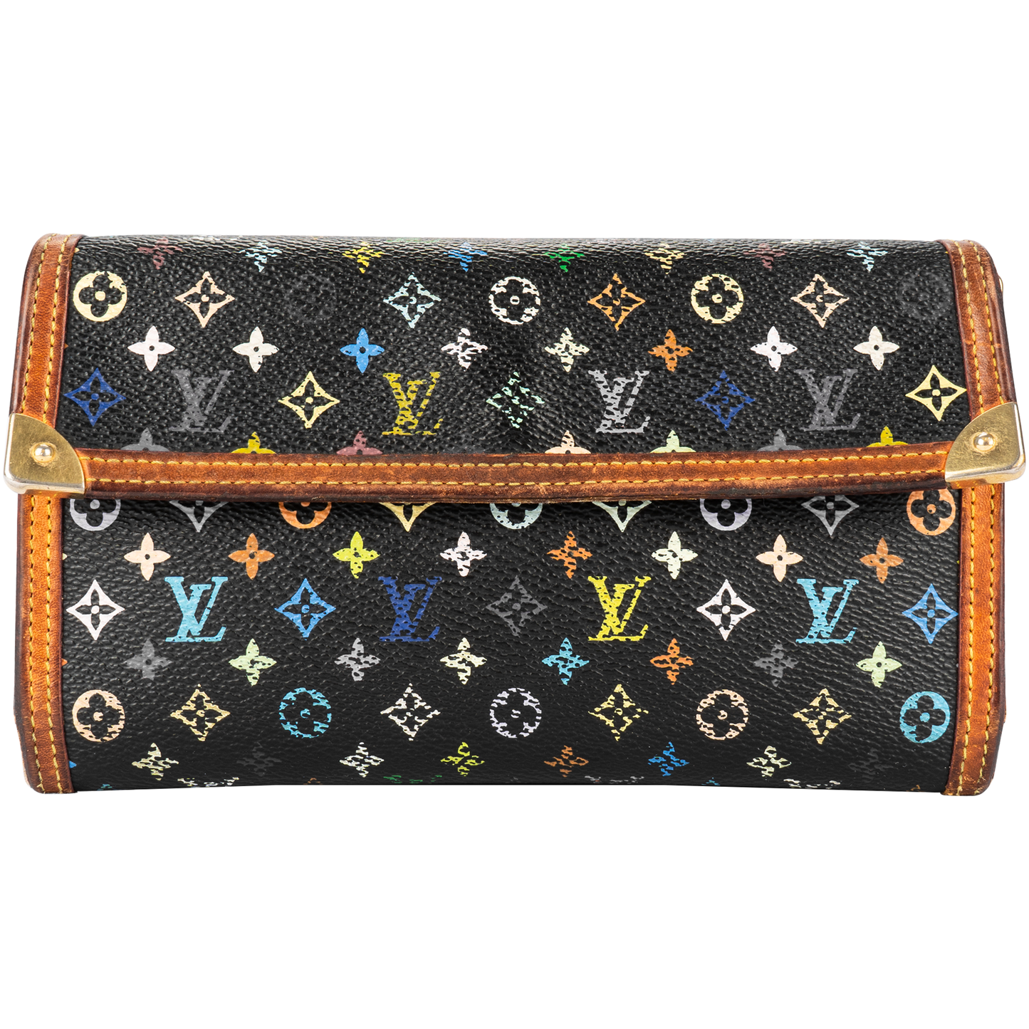 Louis Vuitton Murakami Multicolor Sarah Wallet