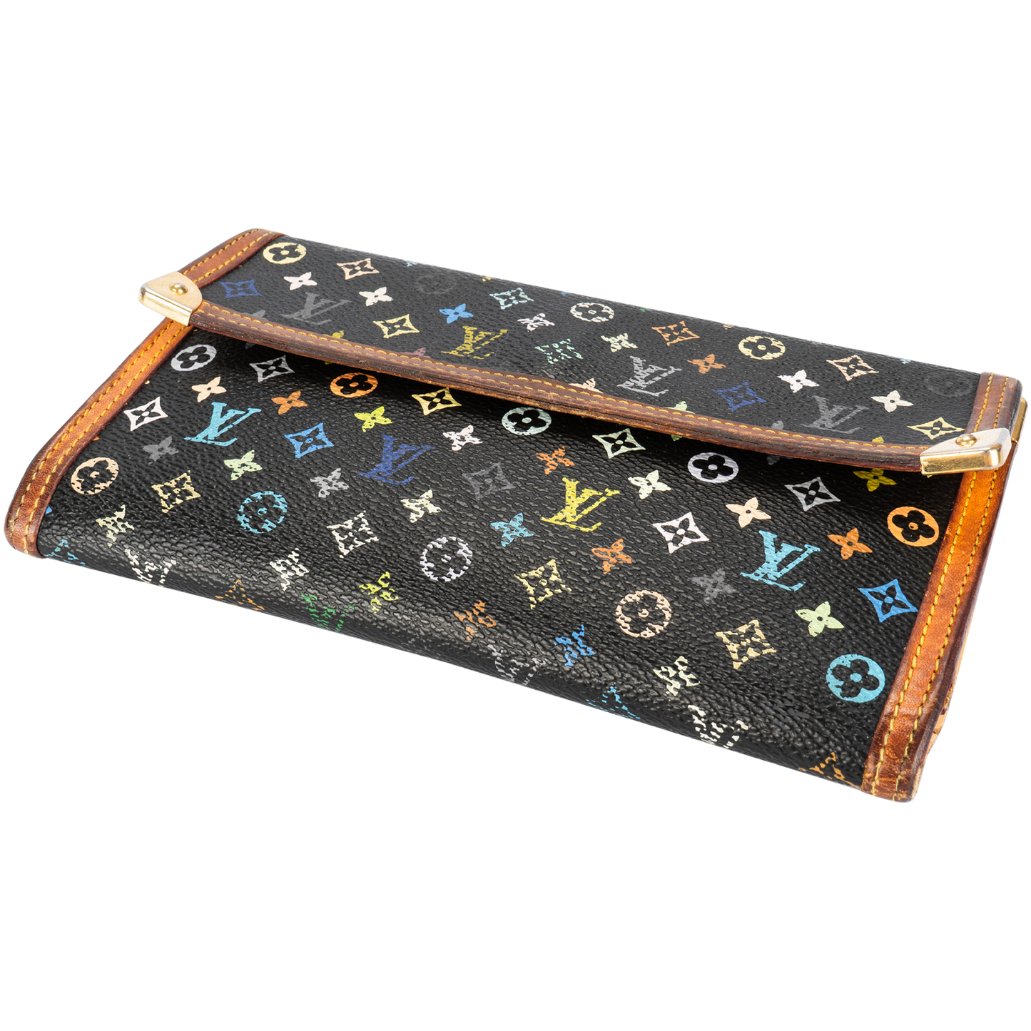 Louis Vuitton Murakami Multicolor Sarah Wallet