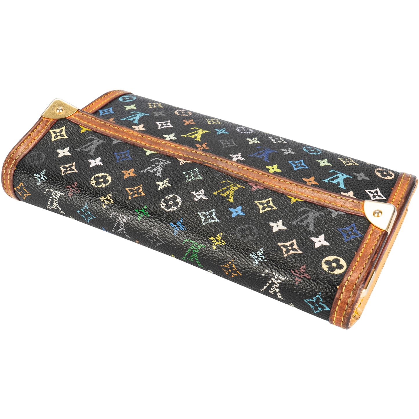 Louis Vuitton Murakami Multicolor Sarah Wallet