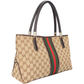 Gucci GG Monogram Sherry Line Shoulder Bag