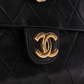 Chanel Quilted Lambskin 24K Gold Single Flap Shoulder Bag