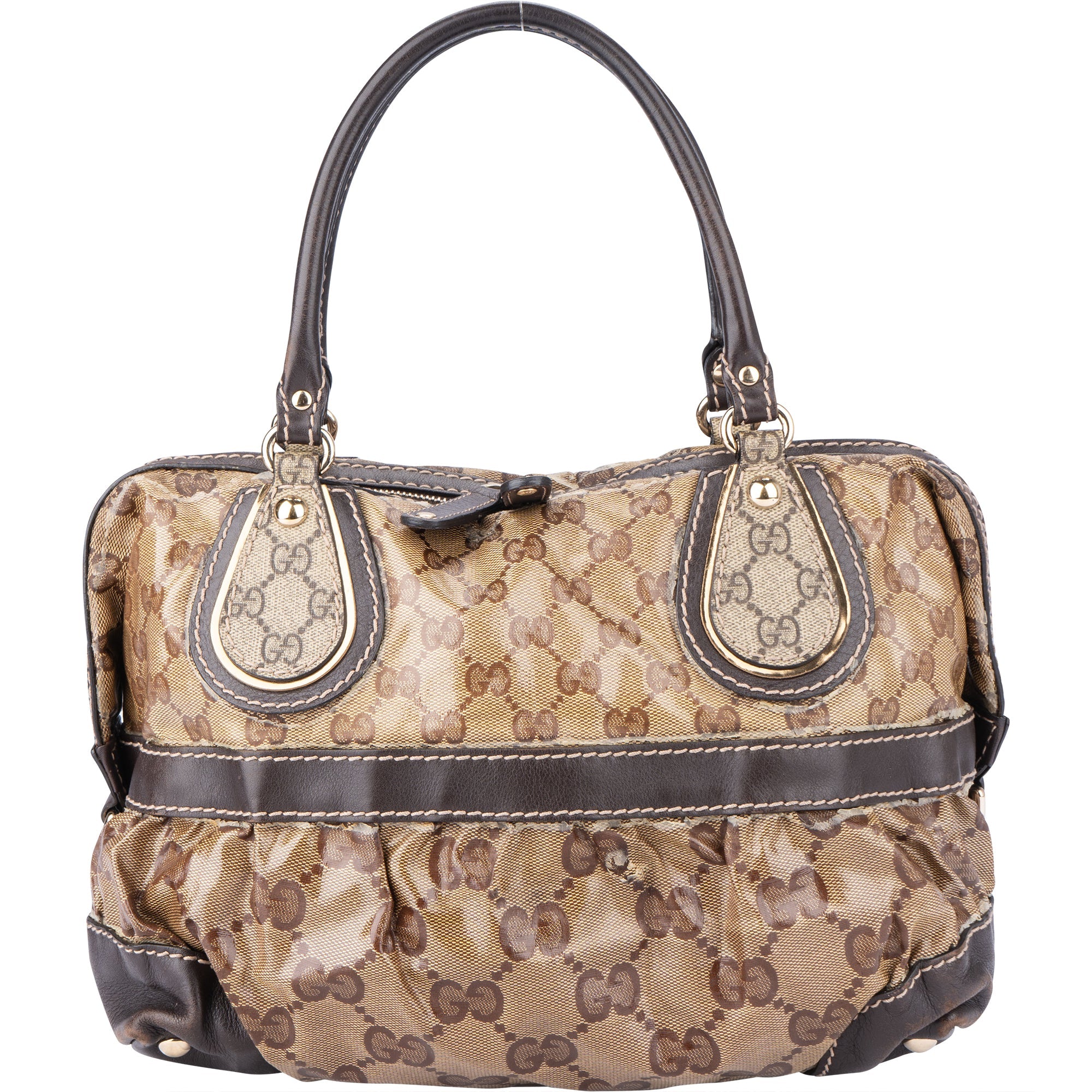 Gucci GG Monogram Crystal Handbag
