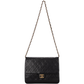 Chanel Quilted Lambskin 24K Gold Single Flap Shoulder Bag