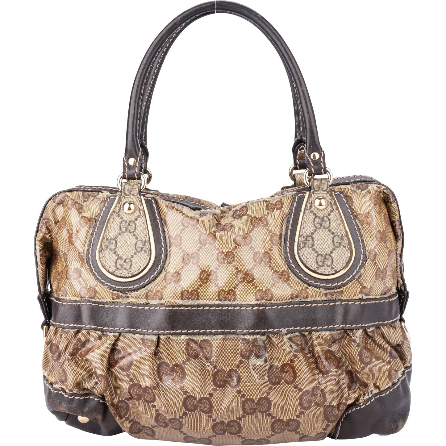 Gucci GG Monogram Crystal Handbag