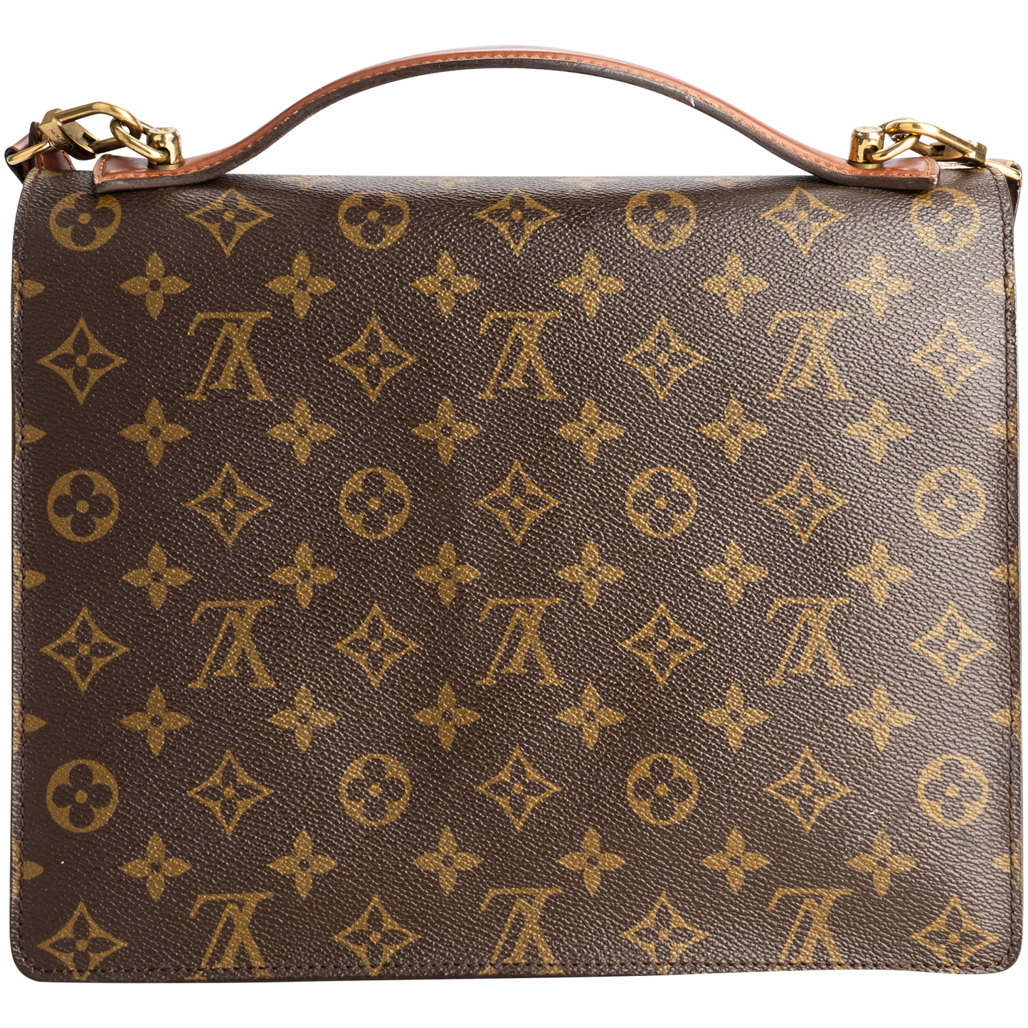 Louis Vuitton Canvas Monogram Monceau Handbag