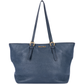 Miu Miu Blue Vitello Leather Shoulder Bag