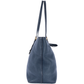 Miu Miu Blue Vitello Leather Shoulder Bag