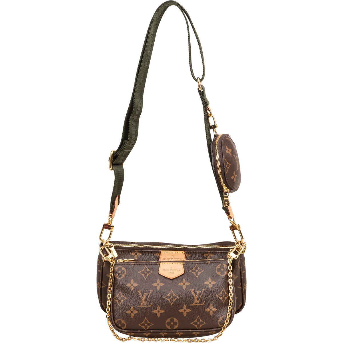 Louis Vuitton Monogram Canvas Multi Pochette Accessoires Crossbody Bag