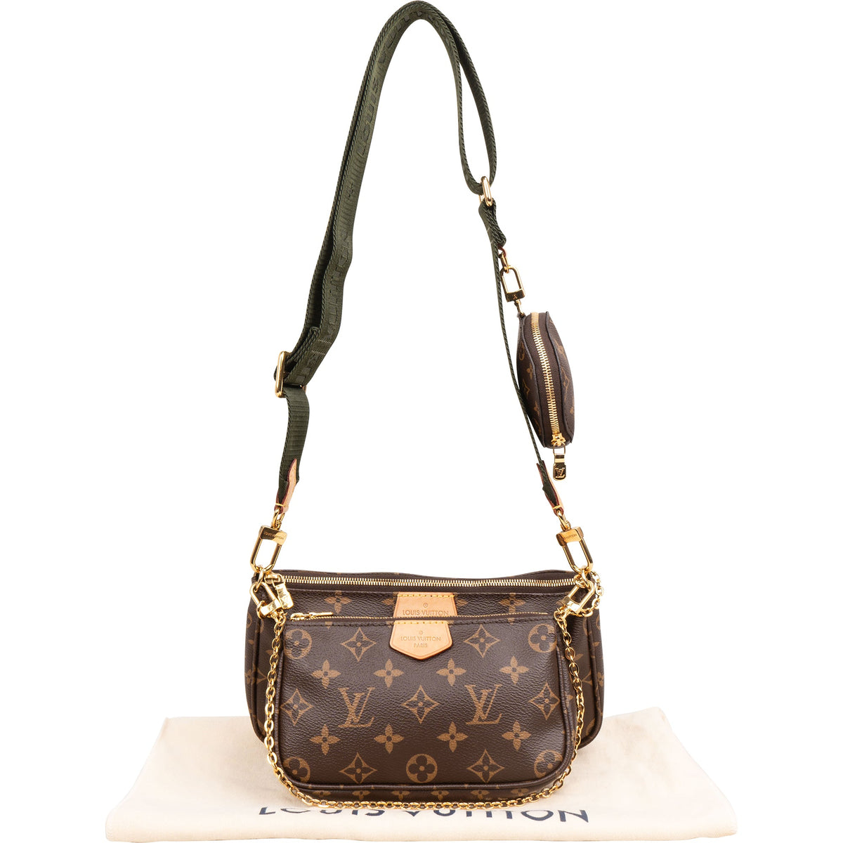 Louis Vuitton Monogram Canvas Multi Pochette Accessoires Crossbody Bag
