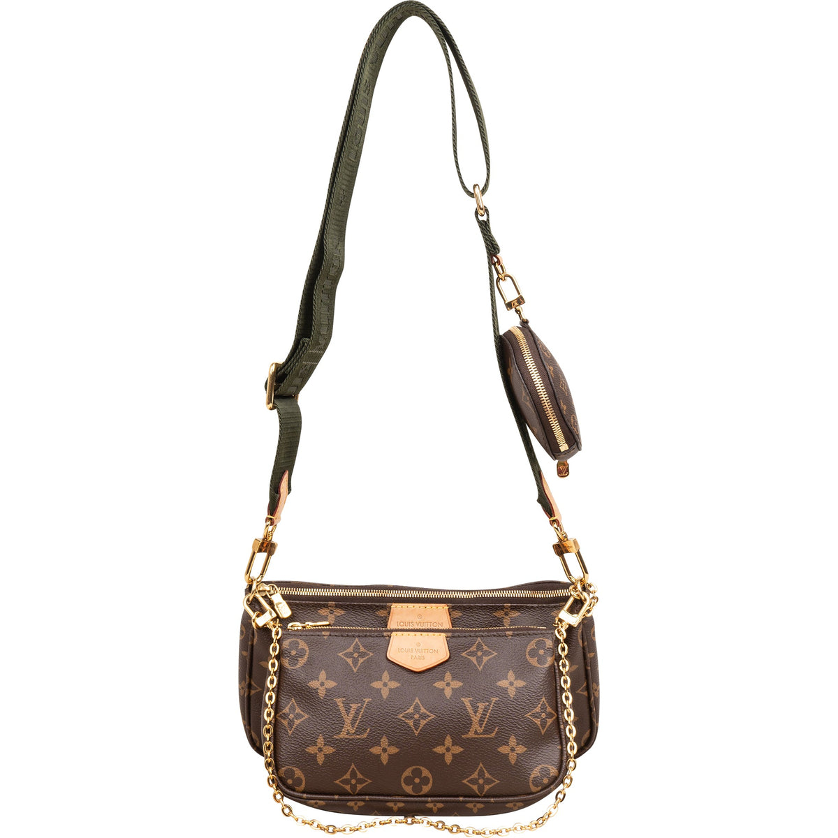 Louis Vuitton Monogram Canvas Multi Pochette Accessoires Crossbody Bag