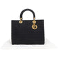 Christian Dior Quilted Nylon Lady Dior Handbag