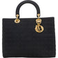 Christian Dior Quilted Nylon Lady Dior Handbag