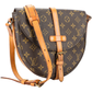 Louis Vuitton Canvas Monogram Chantilly MM Crossbody Bag