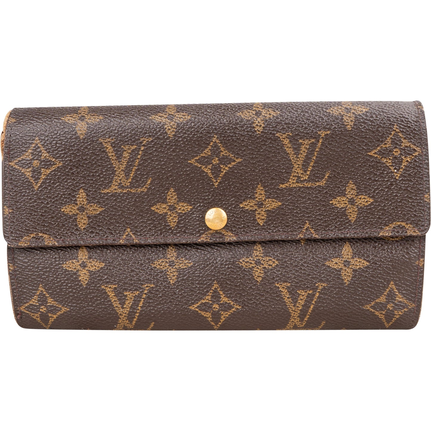 Louis Vuitton Canvas Monogram Sarah Wallet