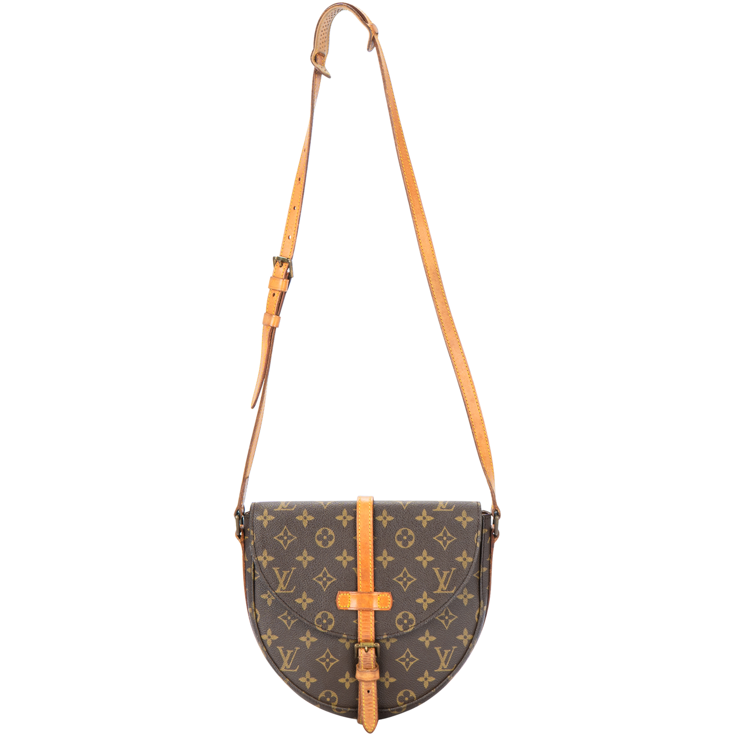 Louis Vuitton Canvas Monogram Chantilly MM Crossbody Bag